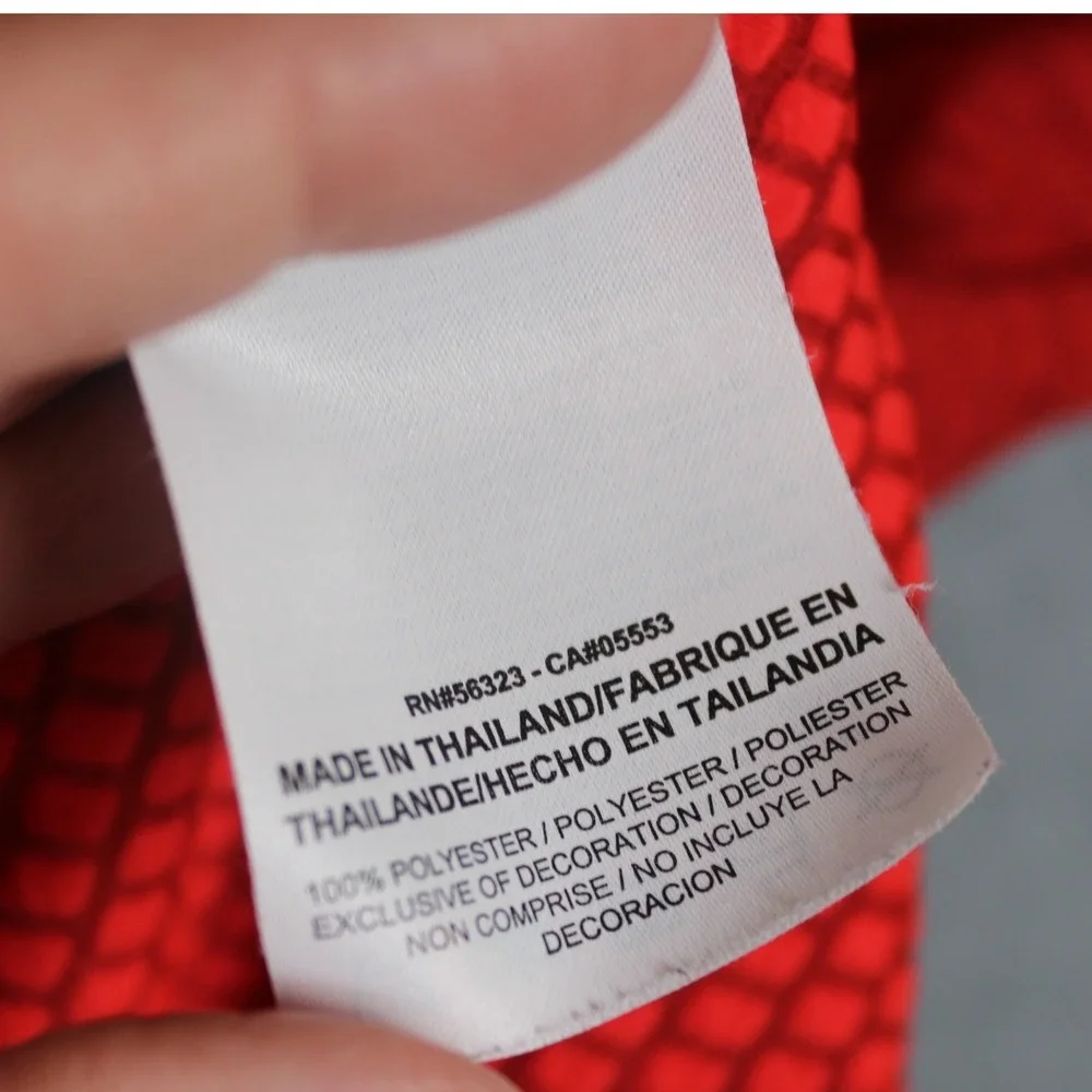 Nike red black